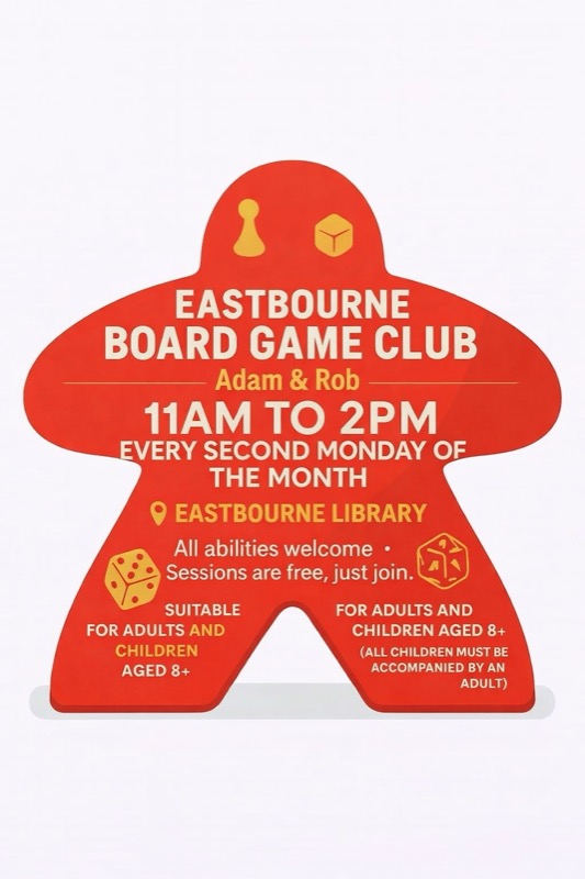 Eastbourne Library Boardgame Club logo